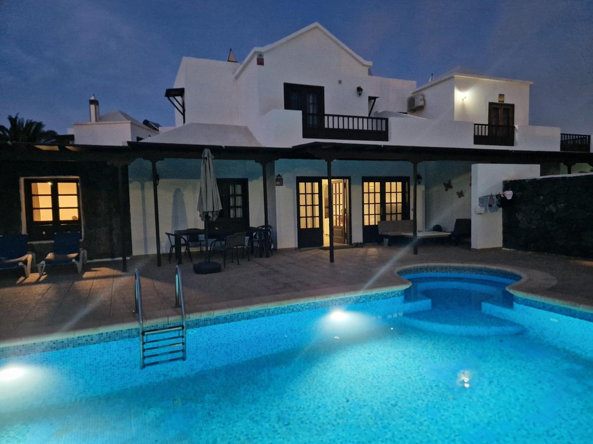 Villablanca Mar Heated Private Pool In A Charming Retreat Of Serenity Playa Blanca Dış mekan fotoğraf