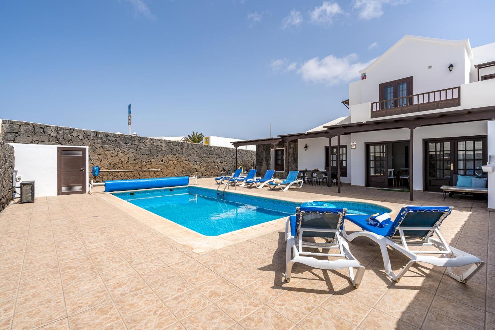 Villablanca Mar Heated Private Pool In A Charming Retreat Of Serenity Playa Blanca Dış mekan fotoğraf